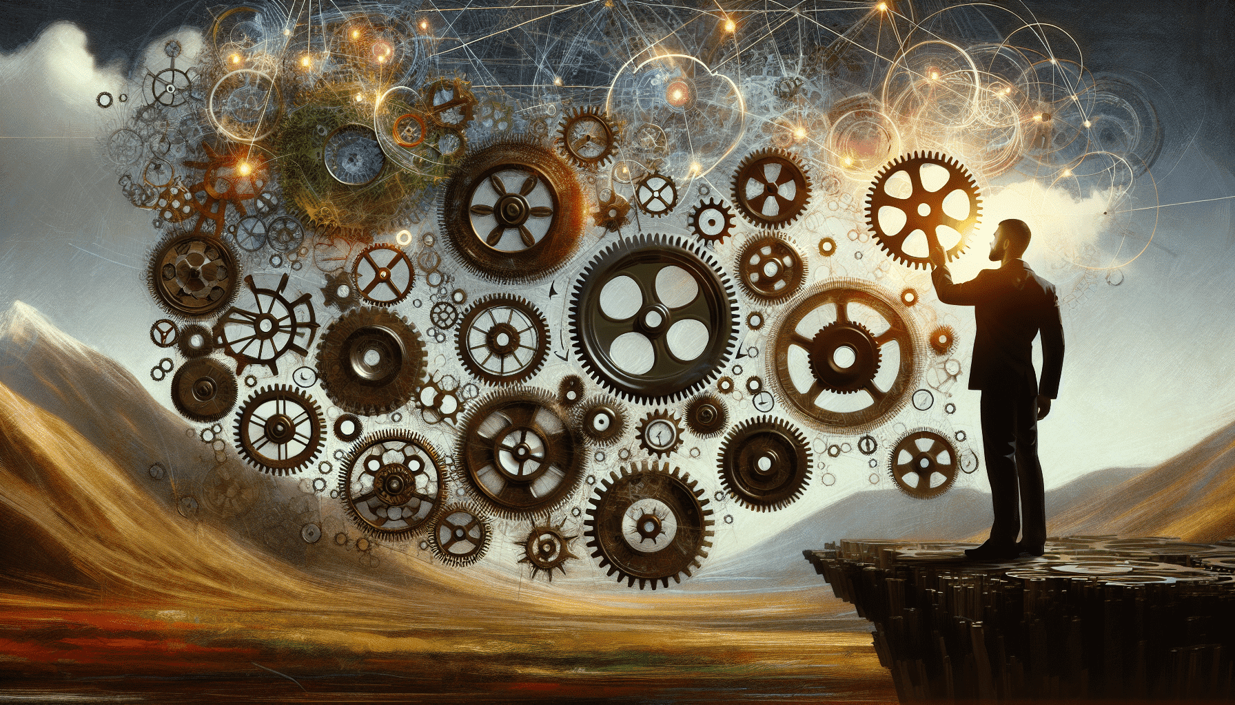 Illustration of habit formation and discipline